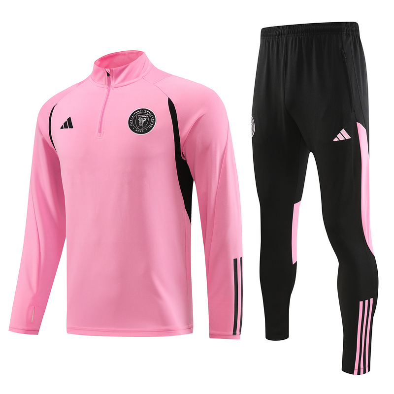 AAA Quality Inter Miami 23/24 Tracksuit - Pink/Black